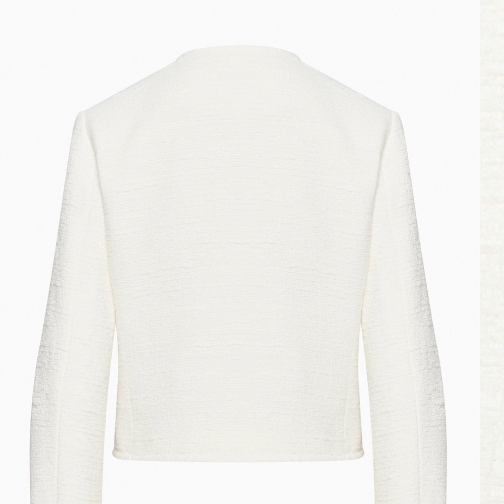 Babaton White Textured Blazer - Picture 5 of 13